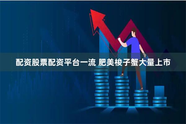 配资股票配资平台一流 肥美梭子蟹大量上市